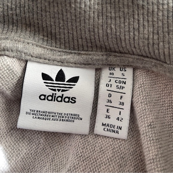 EUC - Adidas Originals XBYO Women’s Full-Zip Bomber Jacket - Gray Small - Picture 6 of 9
